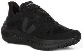 Forefoot plate enhances push-off in sprint actions Veja Condor 3 Engine In All Black For Women