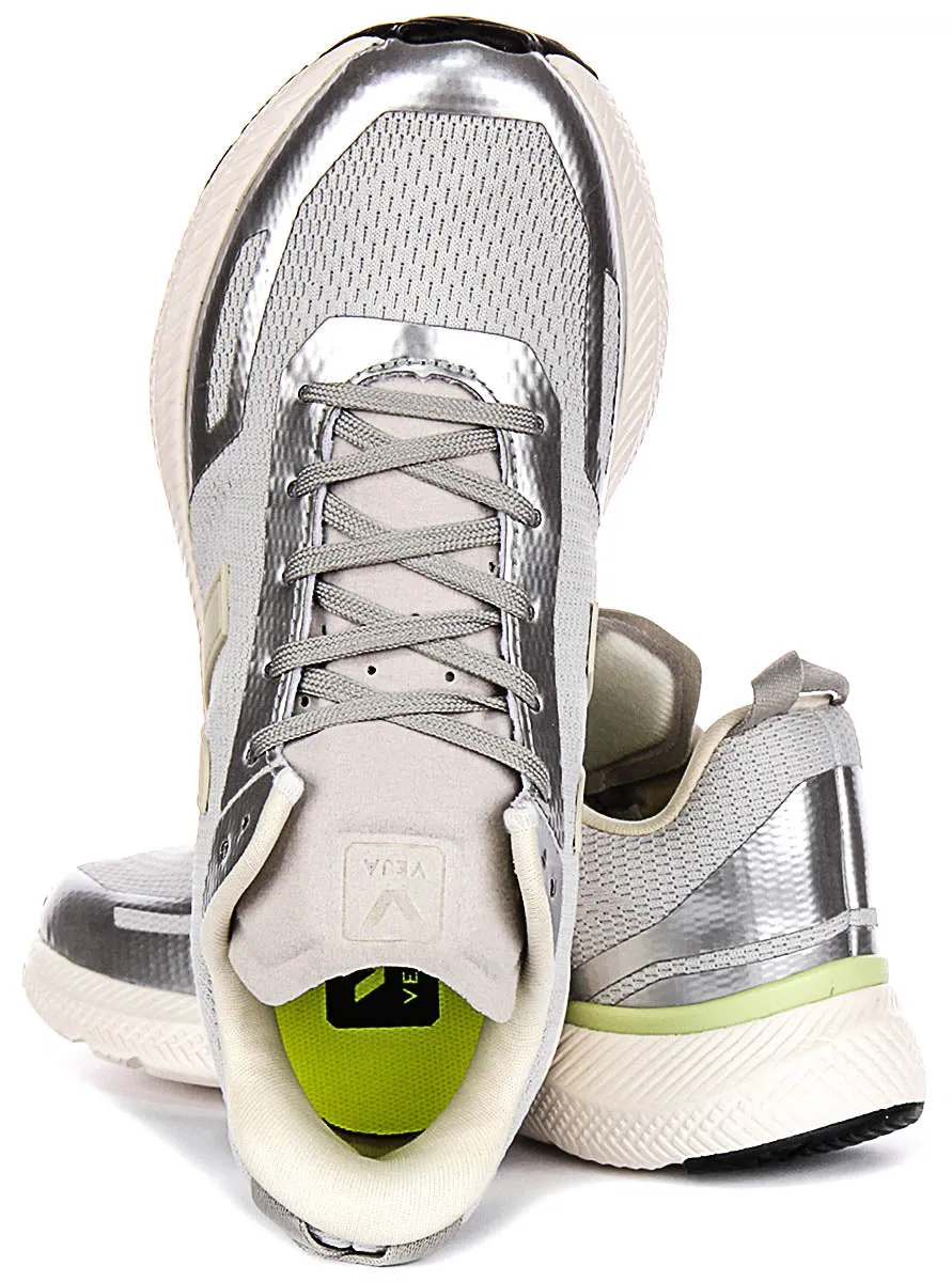 Veja Impala Engineer In Grey Silver For Women Secure Grip