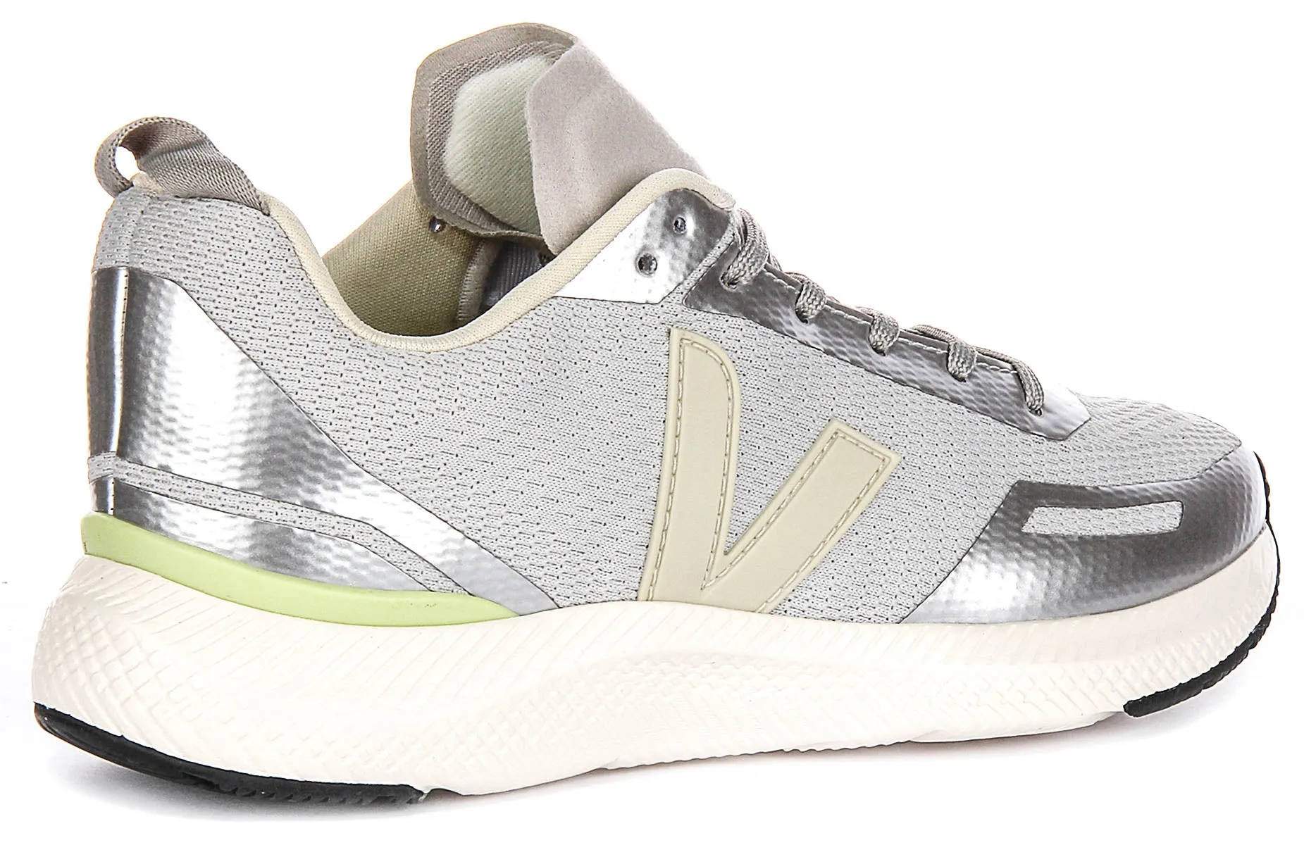 Veja Impala Engineer In Grey Silver For Women Secure Grip