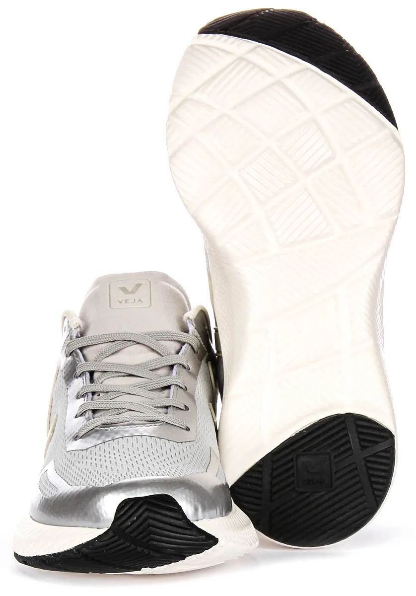 Veja Impala Engineer In Grey Silver For Women Secure Grip