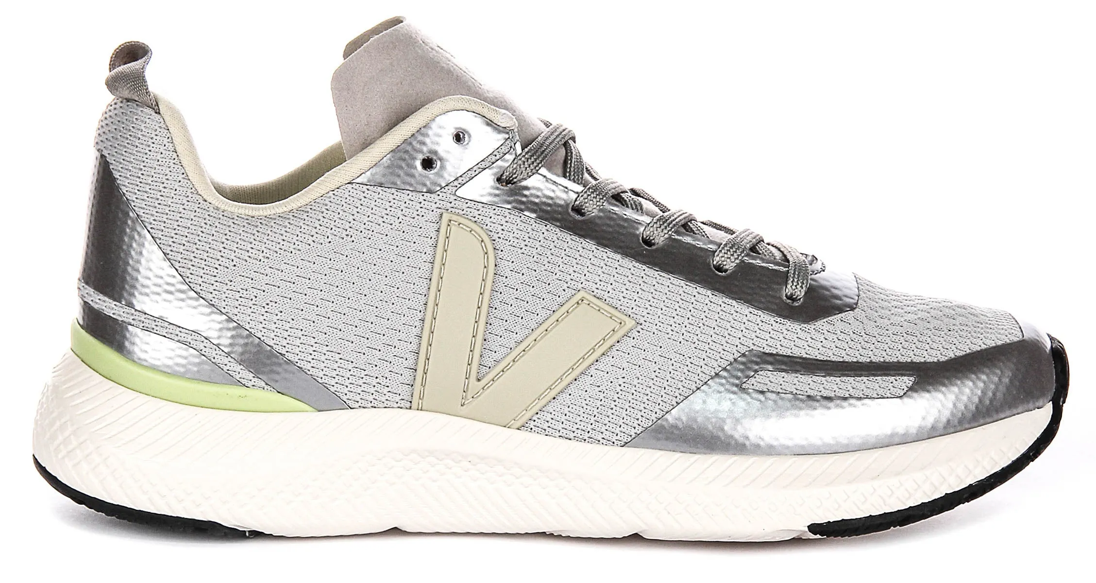Veja Impala Engineer In Grey Silver For Women Secure Grip