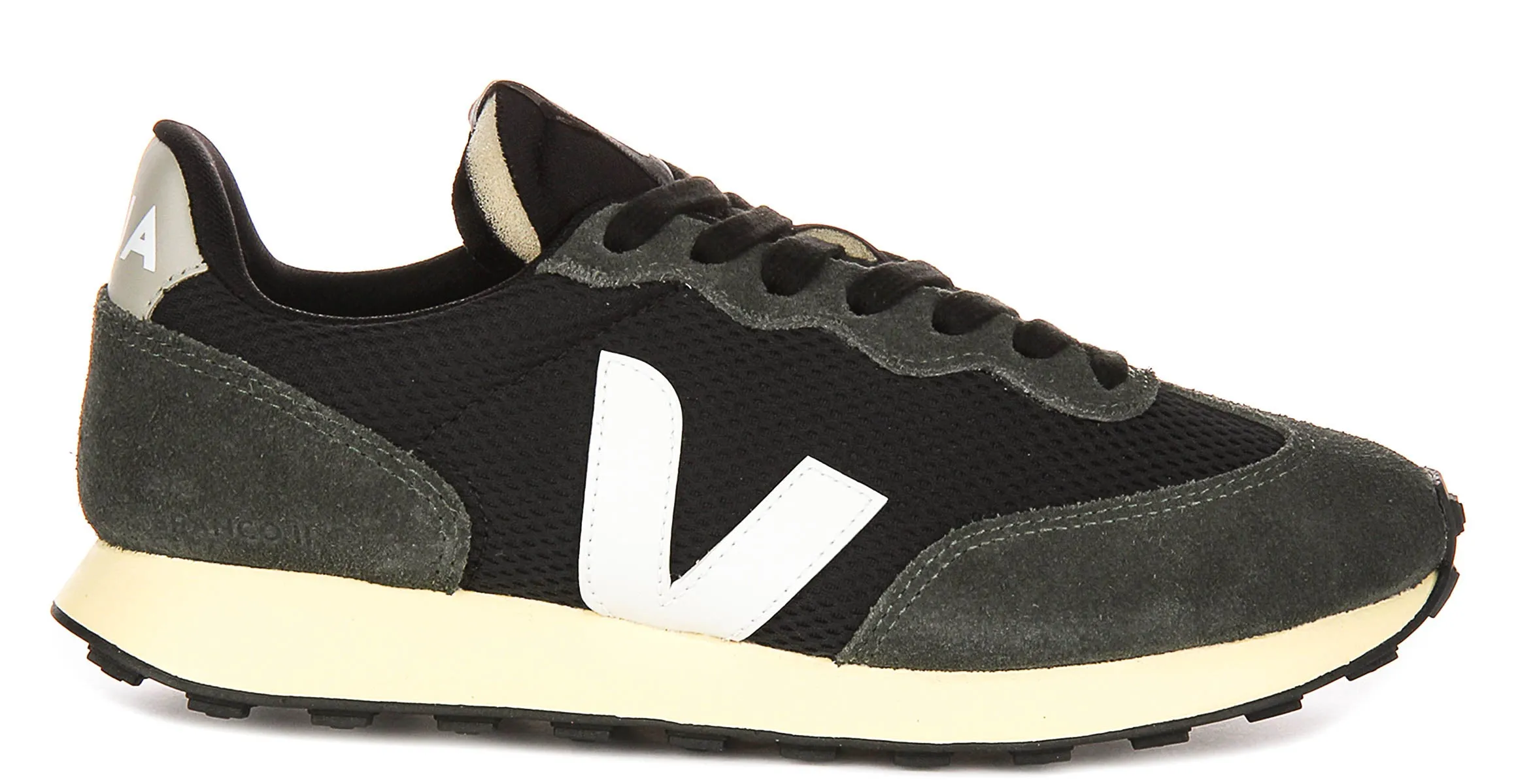 Veja Rio Branco II In Black White For Women Non-Slip Sole