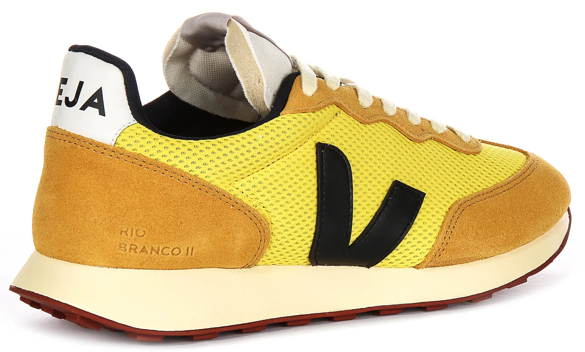Veja Rio Branco II In Yellow Black For Men Low Drop