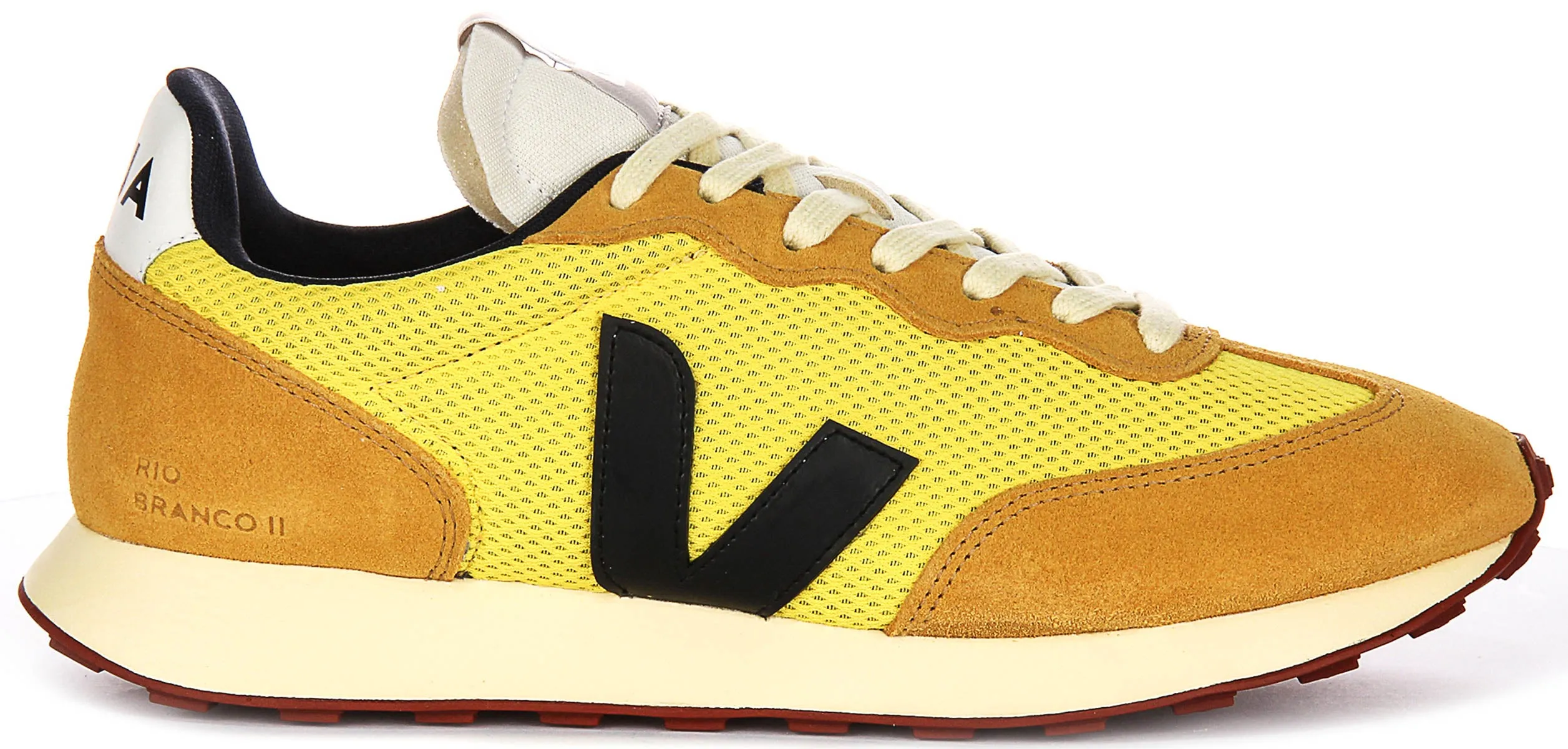 Veja Rio Branco II In Yellow Black For Men Low Drop