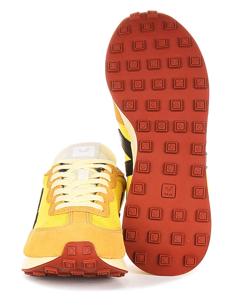 Veja Rio Branco II In Yellow Black For Women Micro Grip