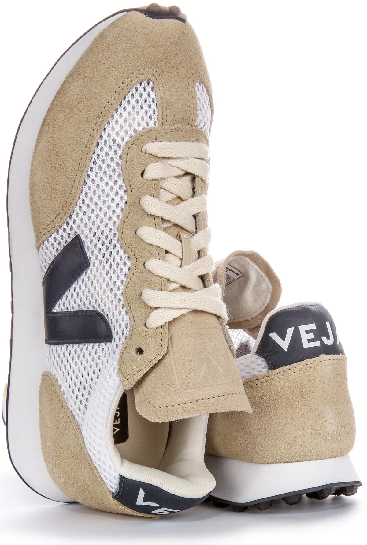 Veja Rio Branco In White Beige For Women Sweat Proof
