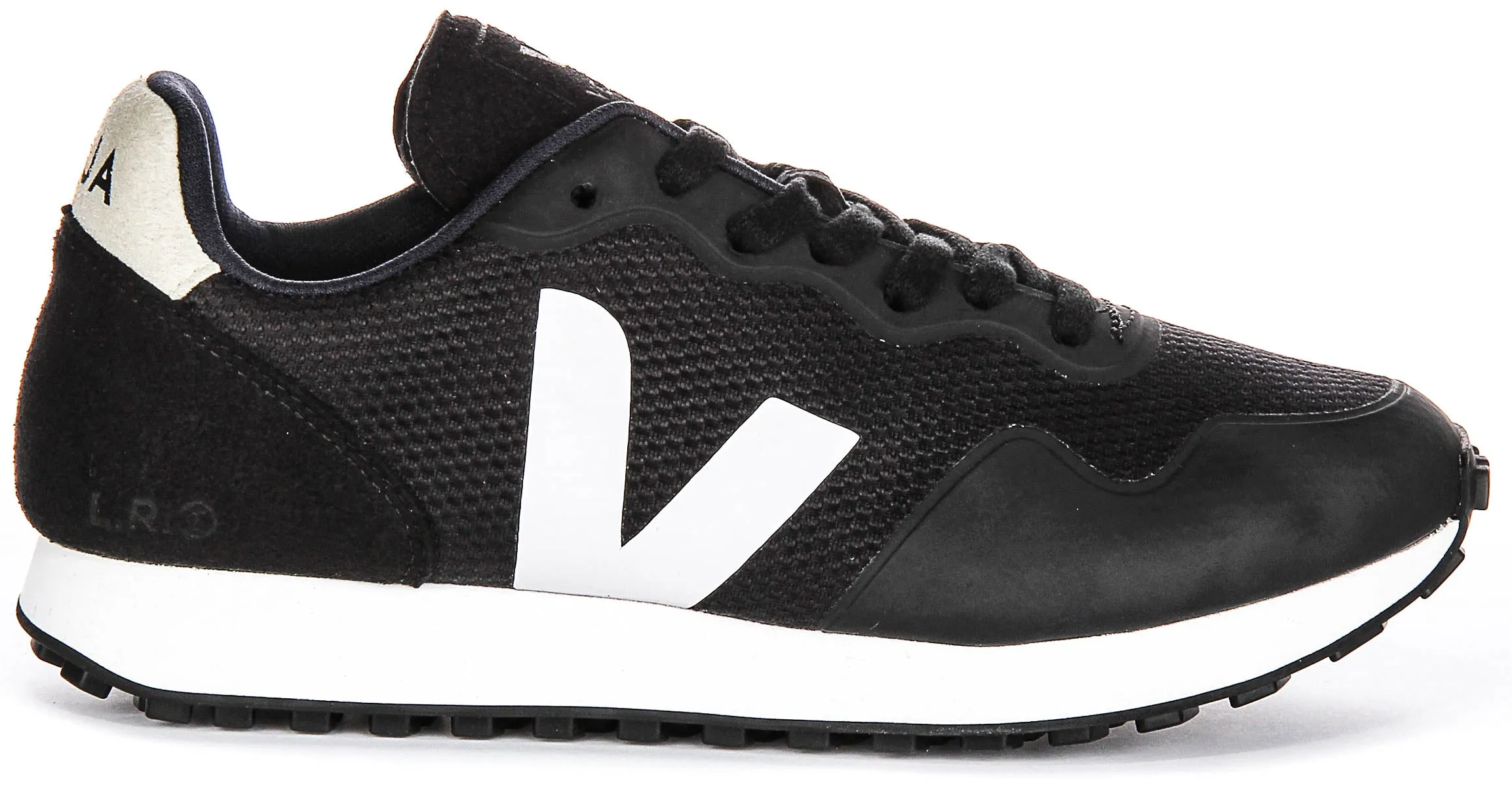 Veja Sdu B Mesh In Black White For Men Streamlined Fit