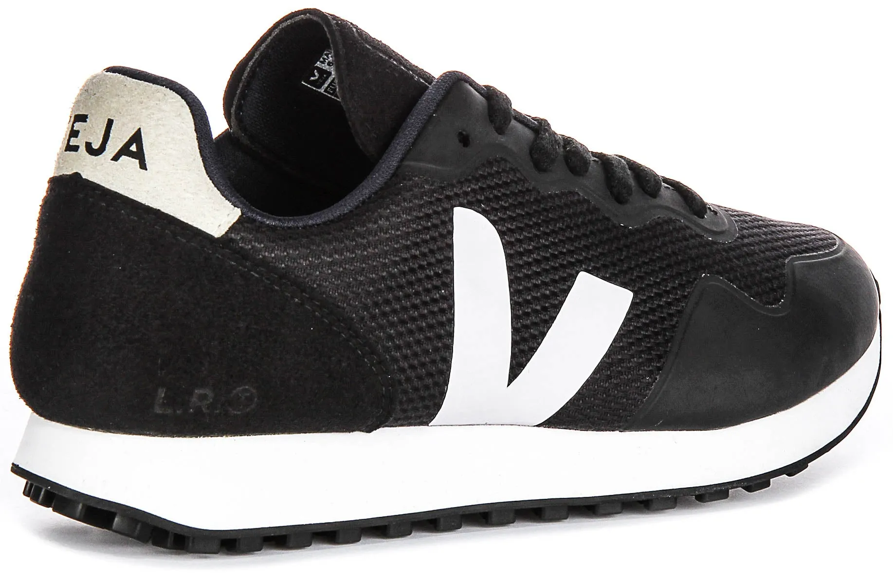 Veja Sdu B Mesh In Black White For Men Streamlined Fit