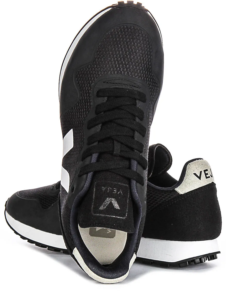 Veja Sdu B Mesh In Black White For Men Streamlined Fit