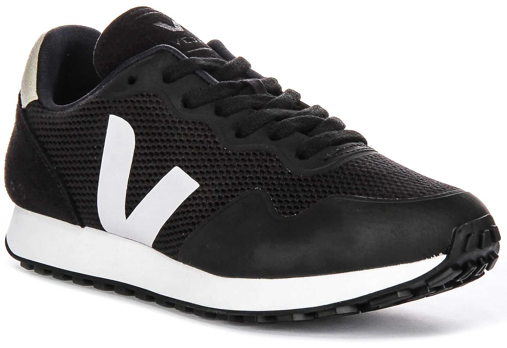 Veja Sdu B Mesh In Black White For Men Smooth Surface