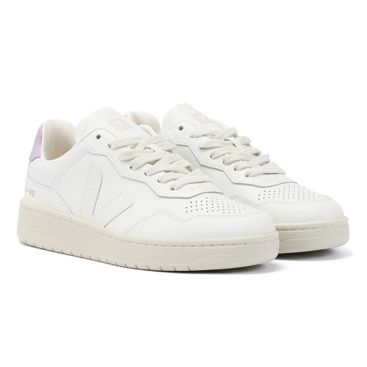 Exercise Focus Motion Training Veja V-90 Leather Women's White/Orchid Trainers