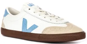 Veja Volley In White Blue For Women Insole shape follows ergonomic design principles