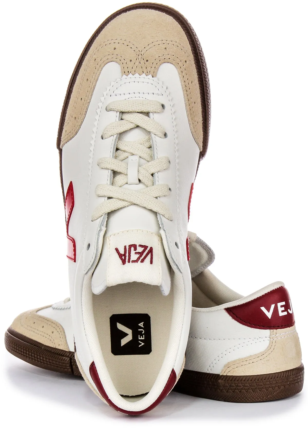 Veja Volley O. T. In White Red For Men All-Purpose Wear