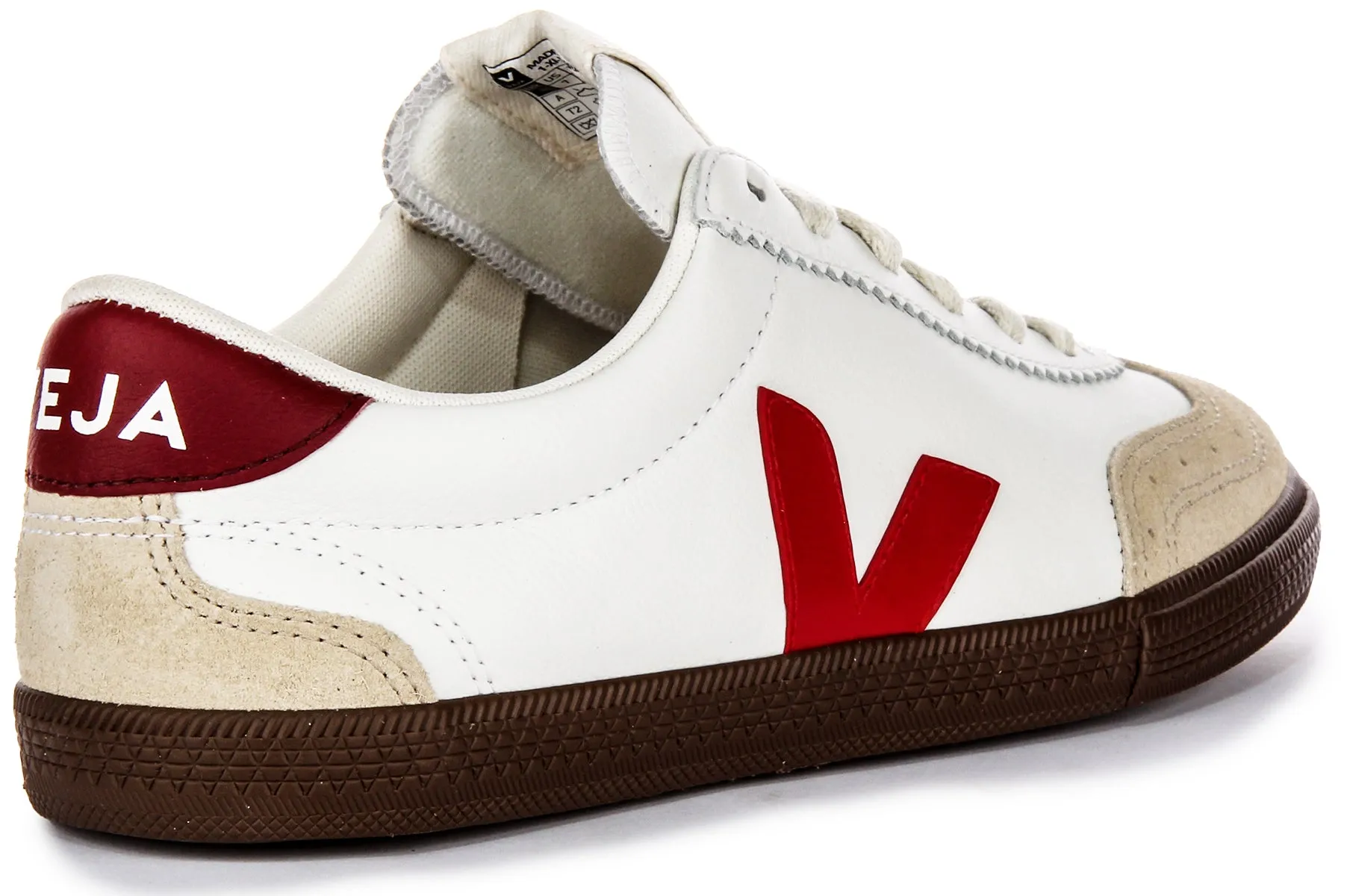 Veja Volley O.T. In White Red For Women Even Support