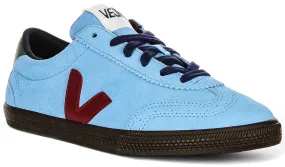 Dynamic Feet Foot Pressure Veja Volley Suede In Blue For Women