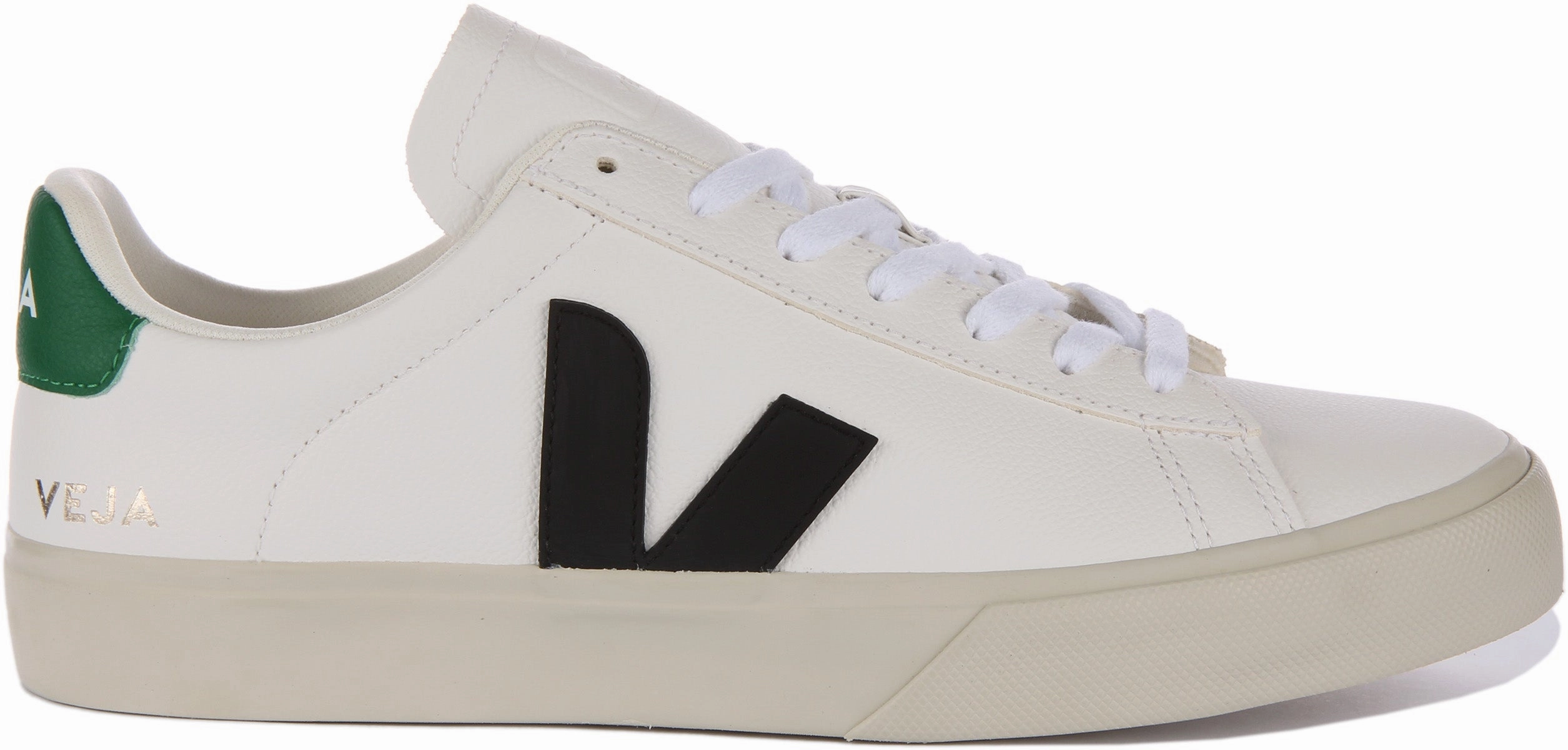 Veja Campo Chrome free In White Black Green For Men Quick Bounce