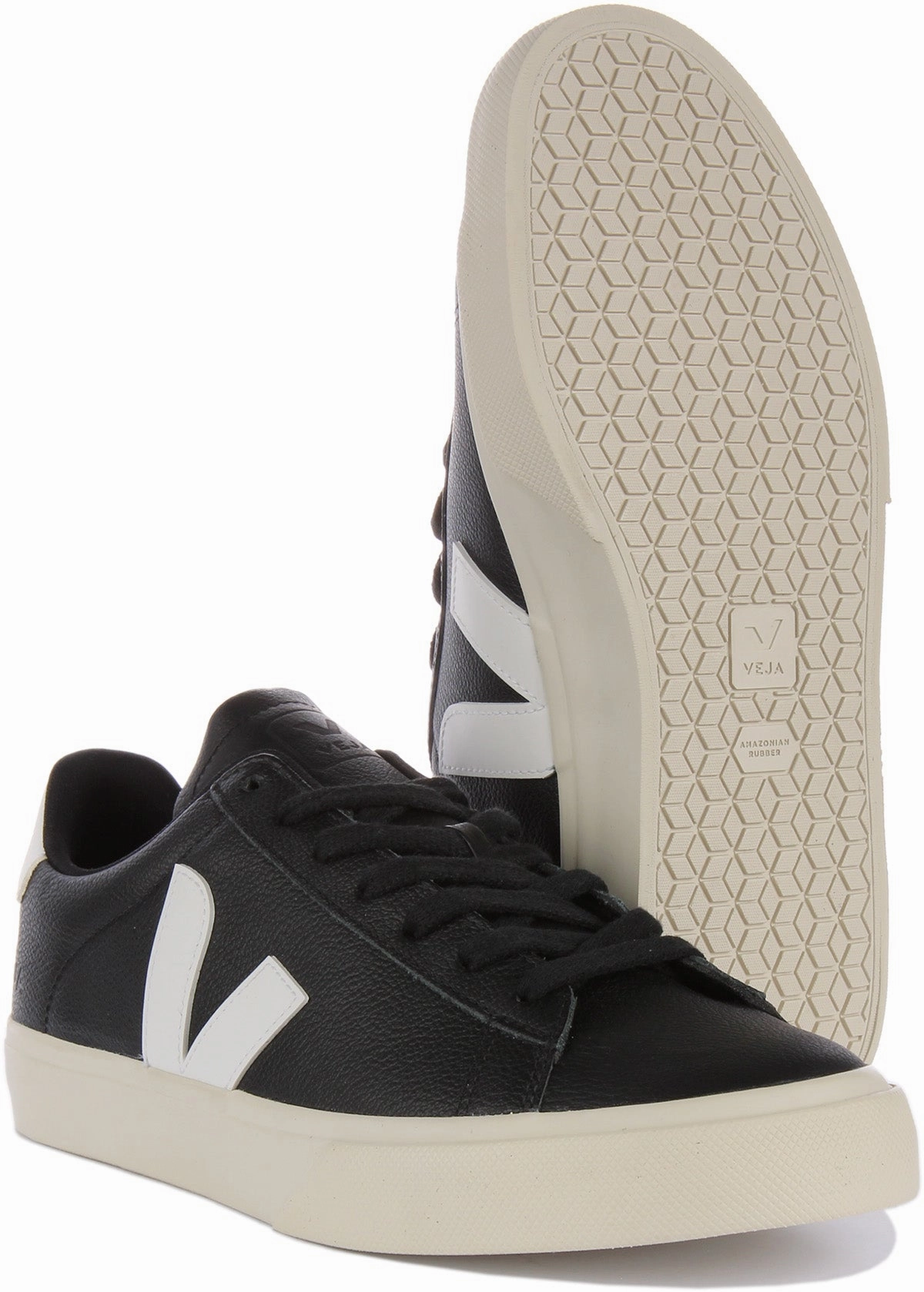 Veja Campo Chromefree In Black White For Men Loose Fit