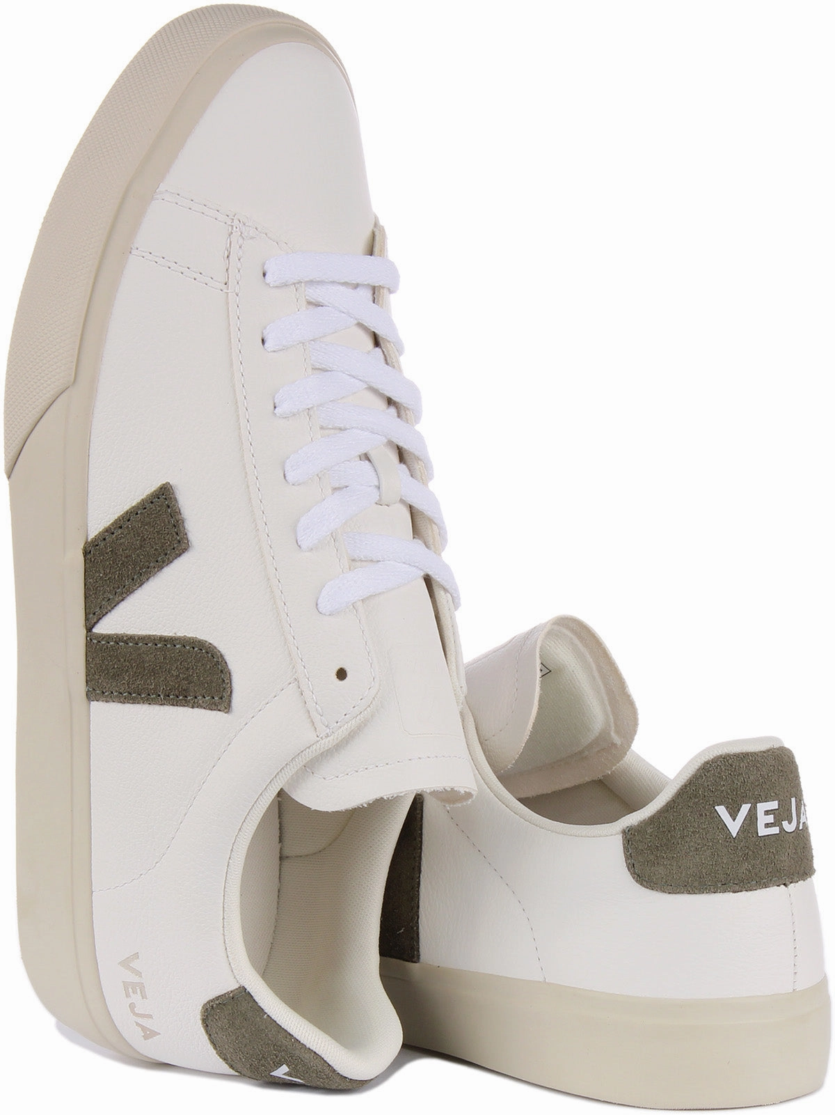 Veja Campo Chromefree In White For Women Breath System