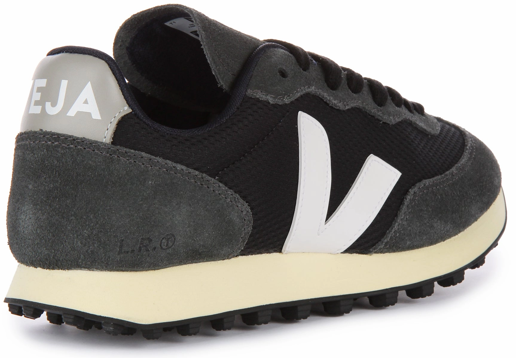 Veja Rio Branco In Black White For Women Midsole Comfort