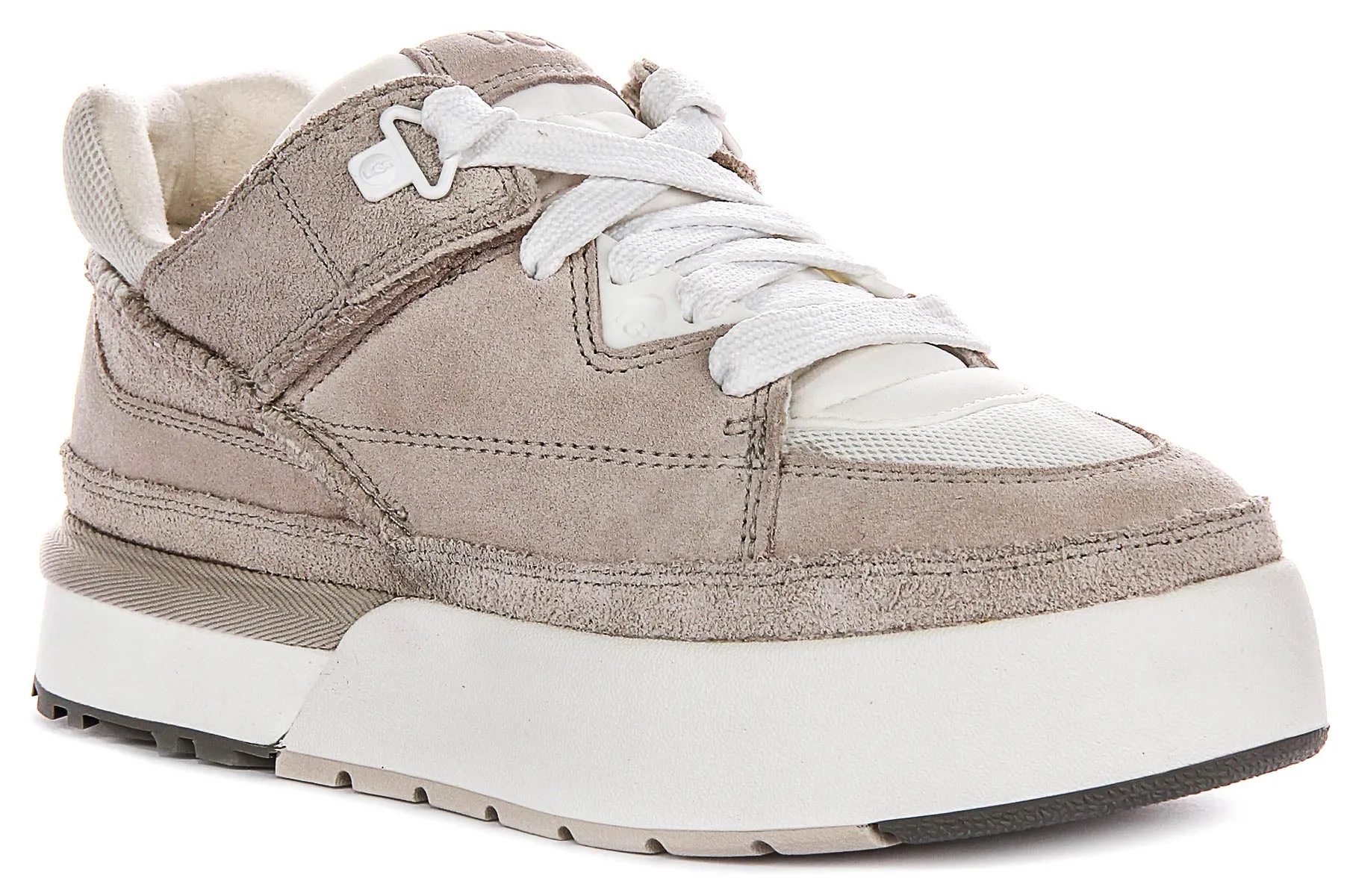 Durable Sole Ugg Australia Goldencush Trainer In Light Grey