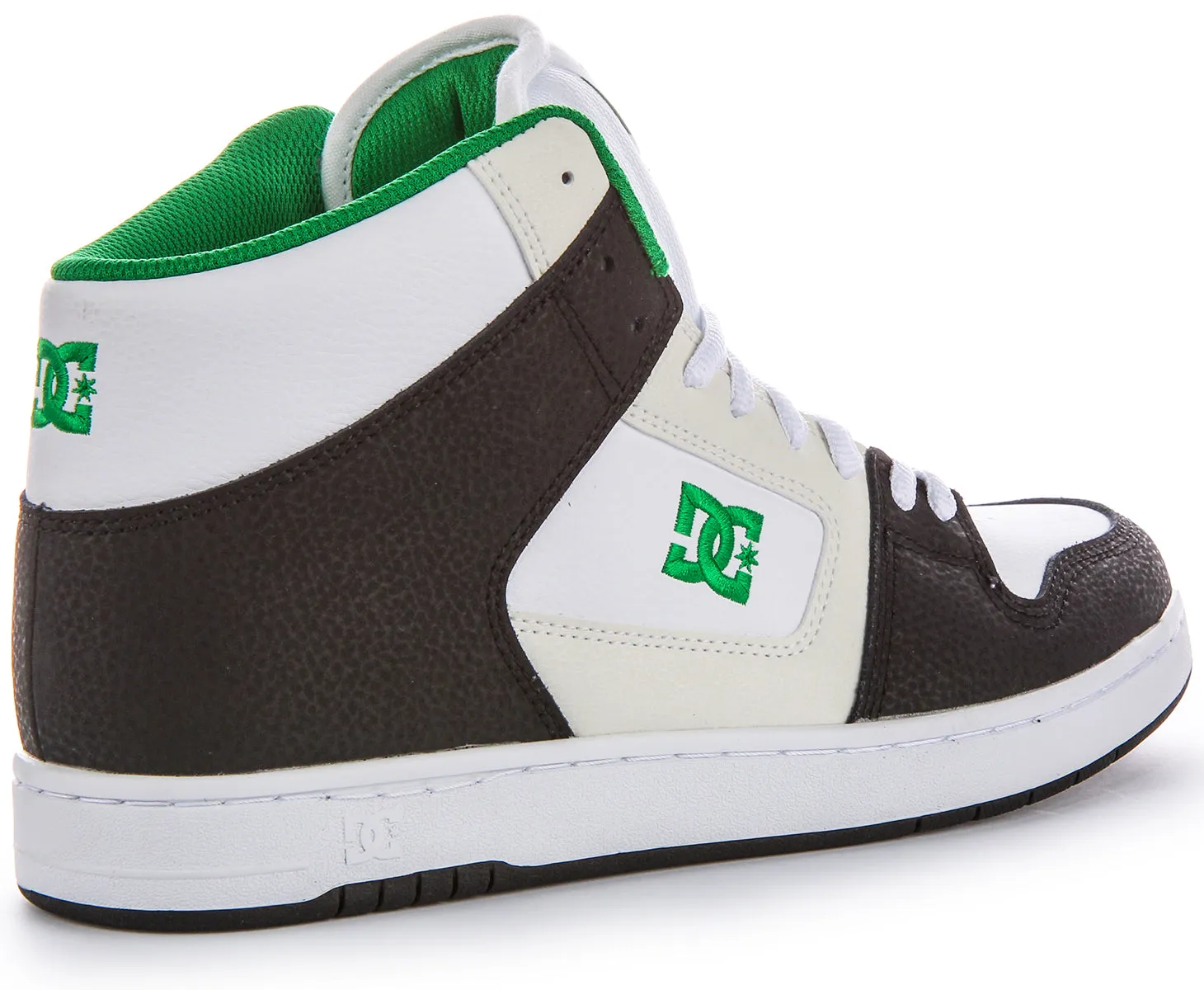 Ventilated Dc Shoes Manteca 4 Hi In Black White For Men