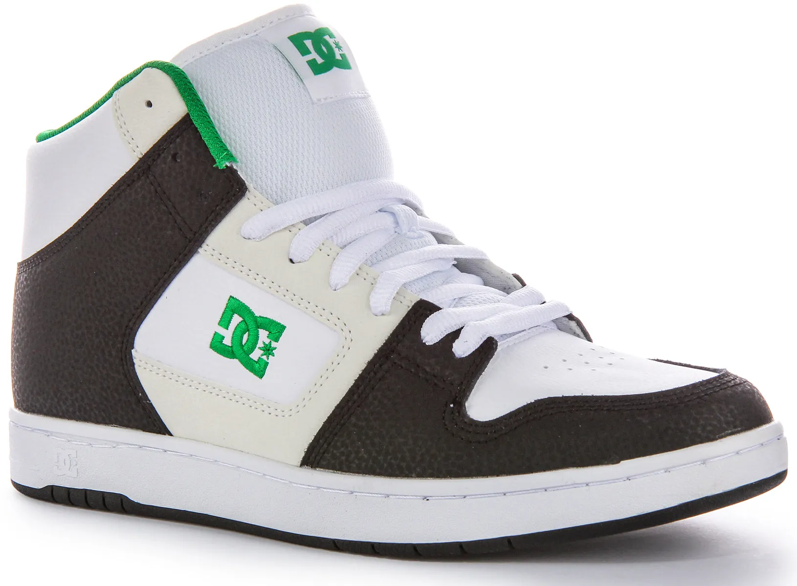 Dc Shoes Manteca 4 Hi In Black White For Men Move Ease