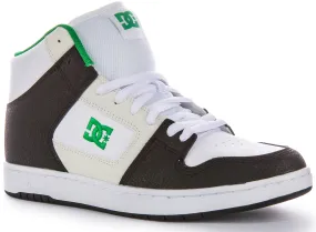 Dc Shoes Manteca 4 Hi In Black White For Men Move Ease