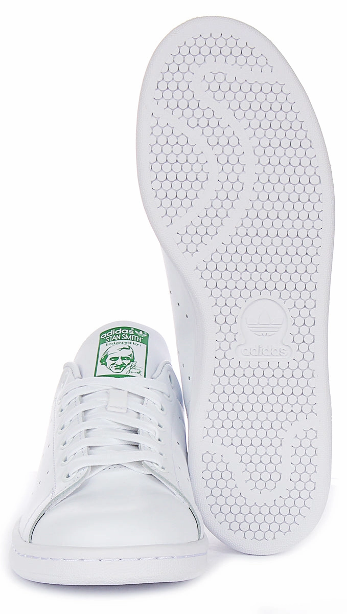 Ventilated Body Adidas Stan Smith In White Green