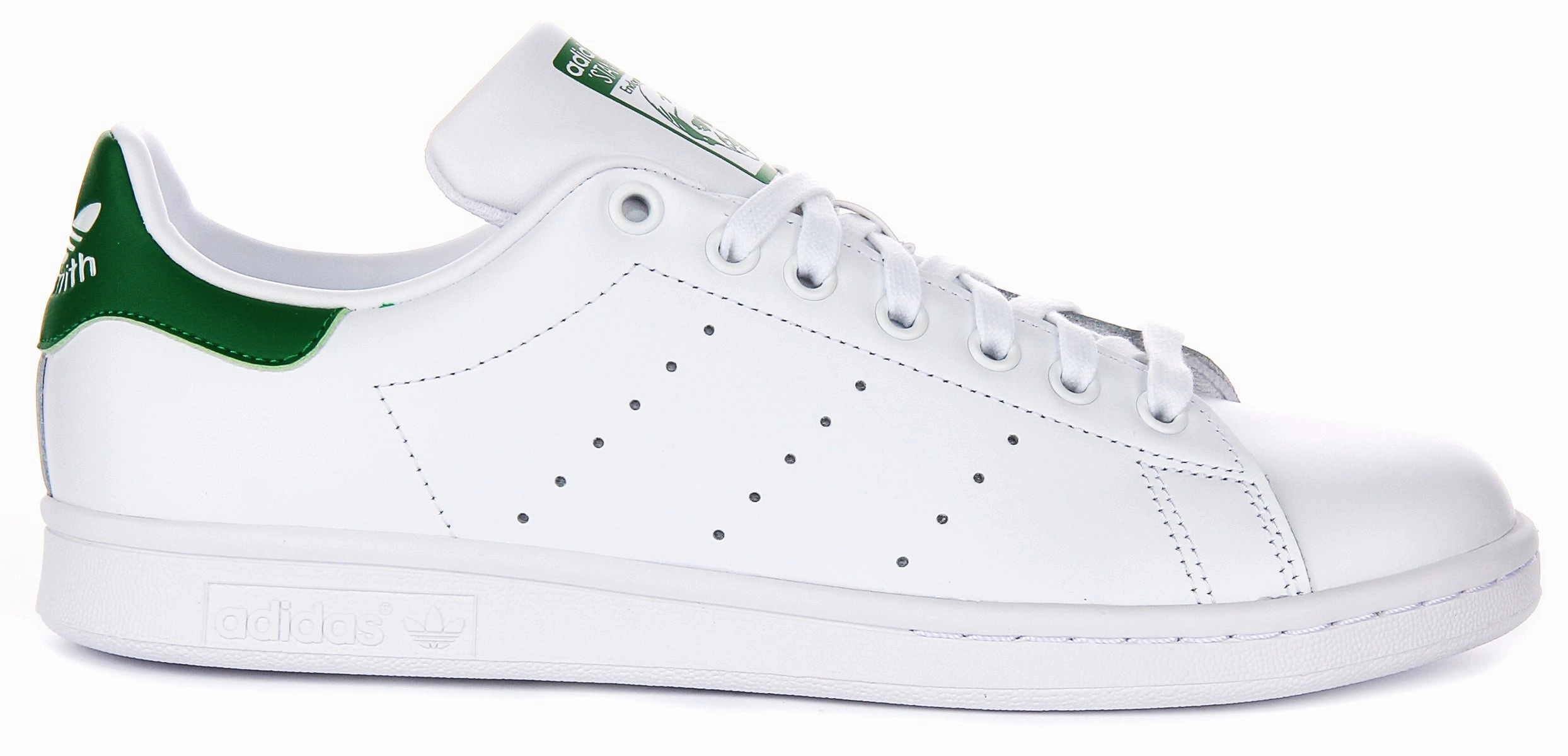 Ventilated Body Adidas Stan Smith In White Green