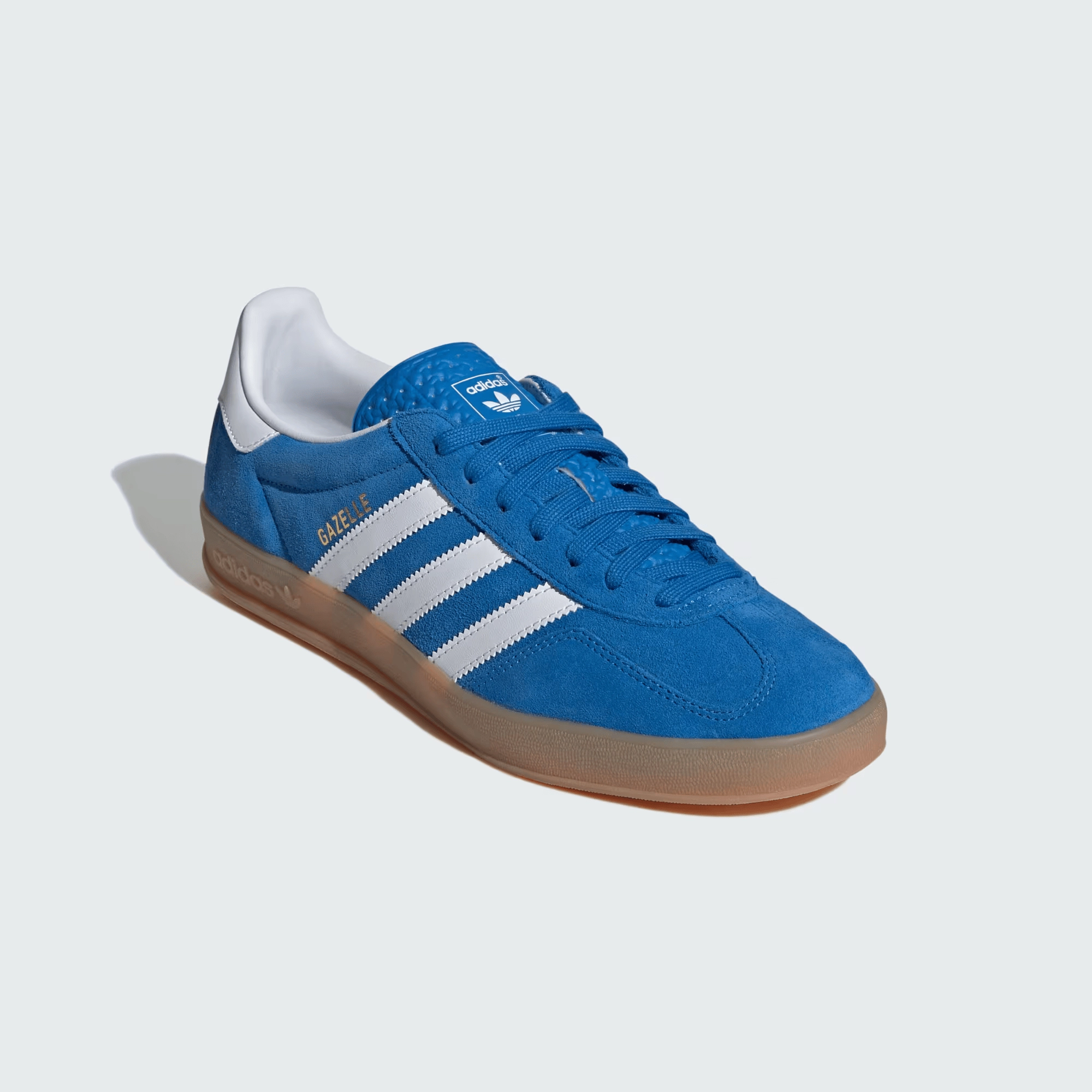 Ventilated fabric adidas - Gazelle Indoor - Blue Bird - Unisex [JI2061]