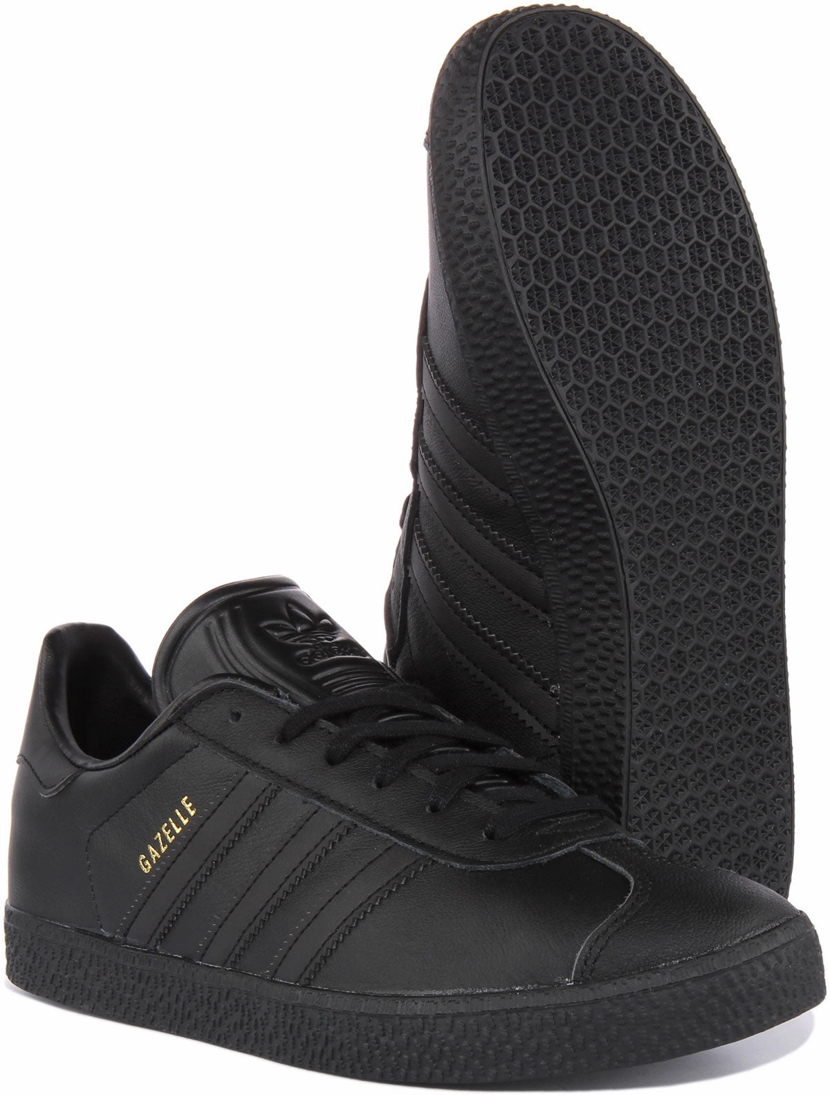 Ventilated Mesh Idea Adidas Gazelle In Black For Youth