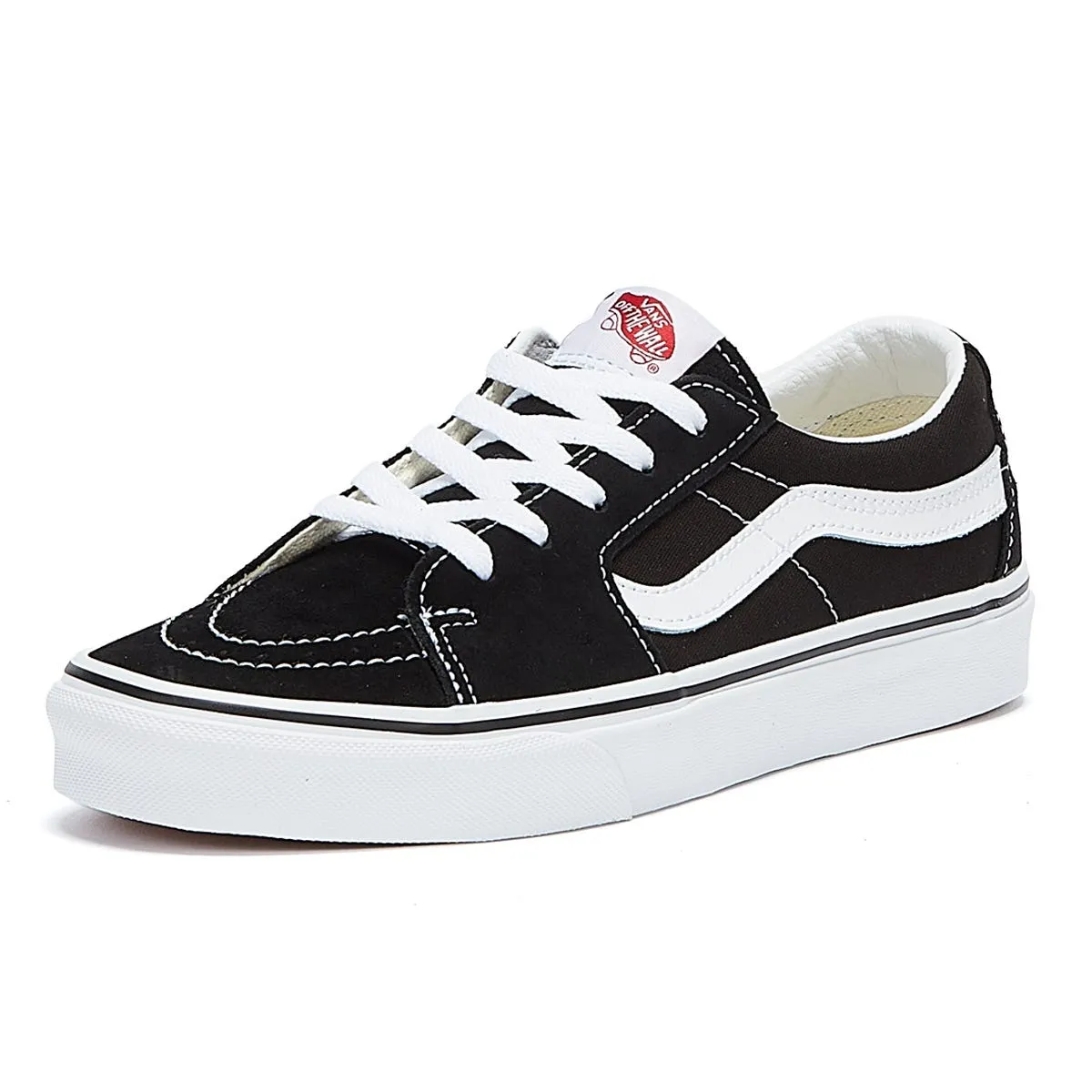 Versatile Vans Sk8-Low Black / White Trainers