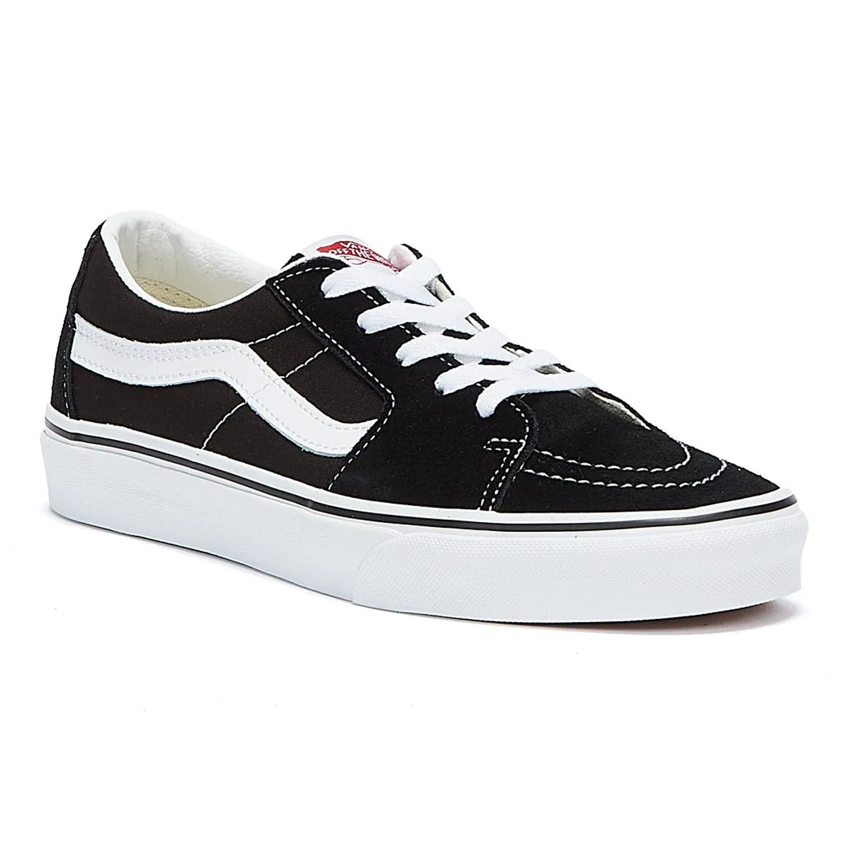 Versatile Vans Sk8-Low Black / White Trainers