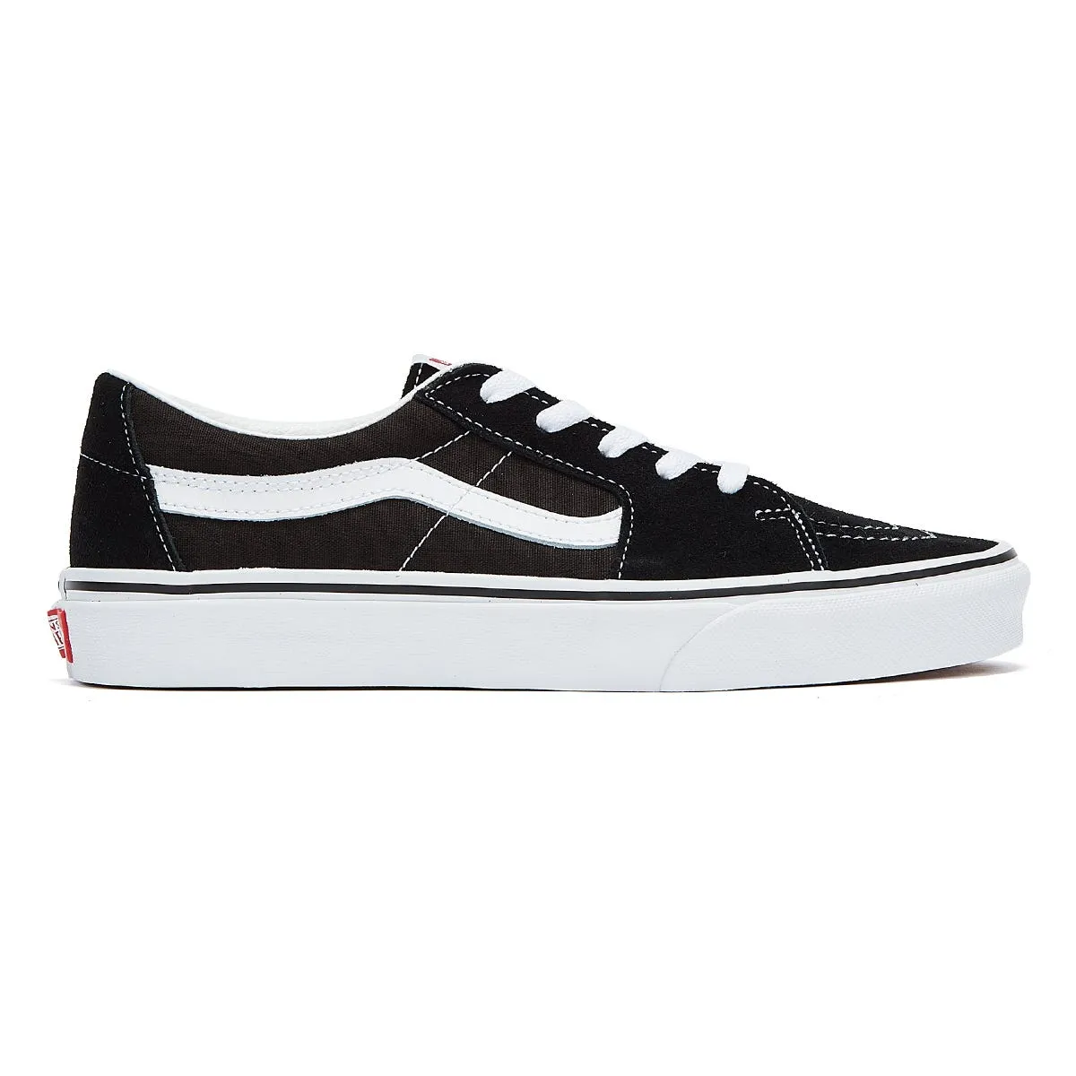 Versatile Vans Sk8-Low Black / White Trainers