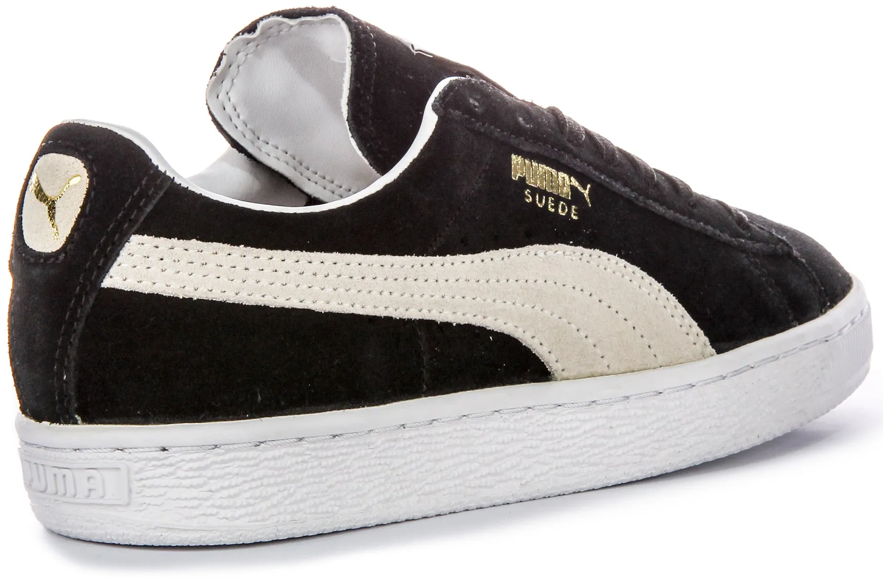 Versatile Wear Puma Suede Classic  In Black White