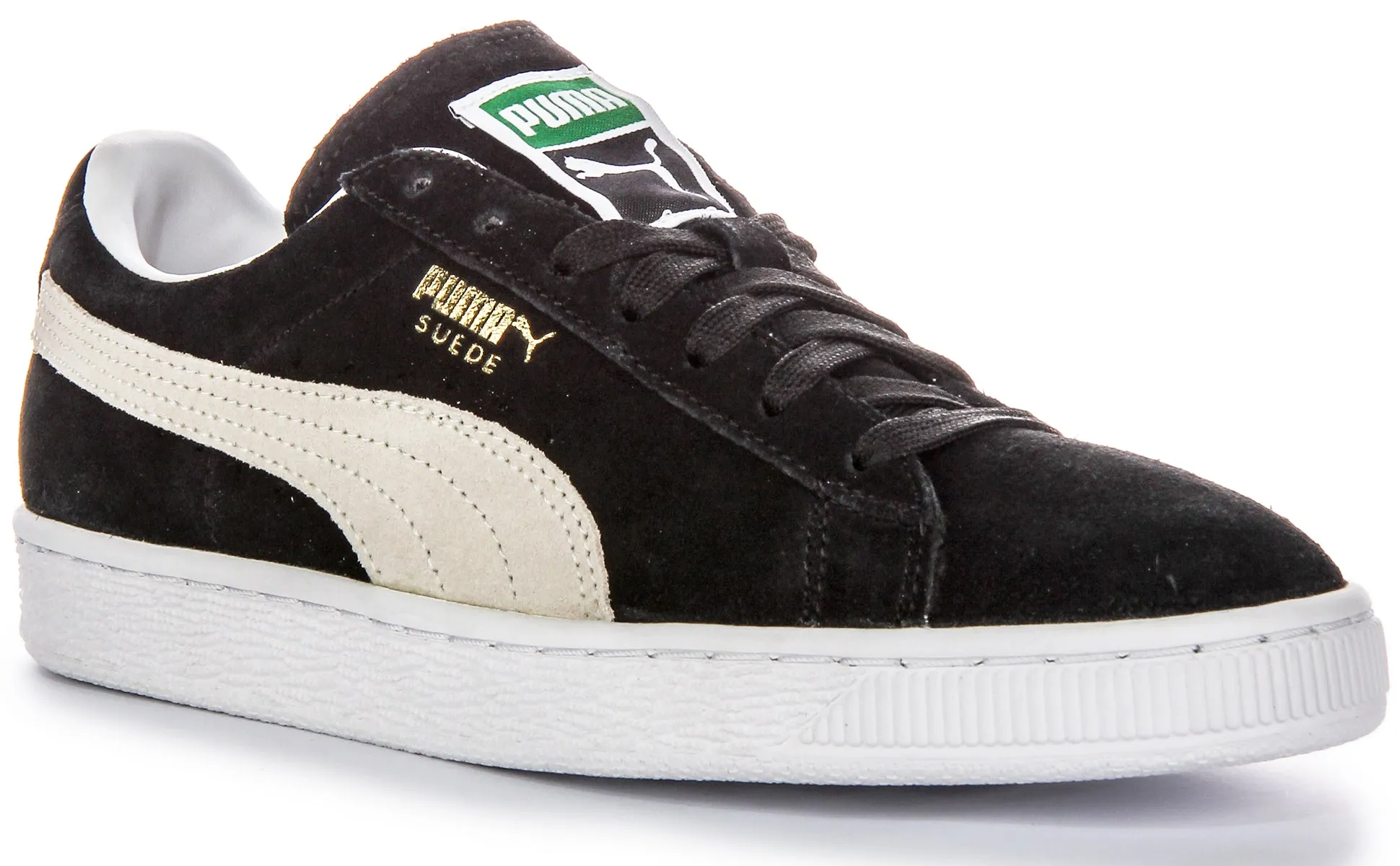 Foot alignment Puma Suede Classic  In Black White