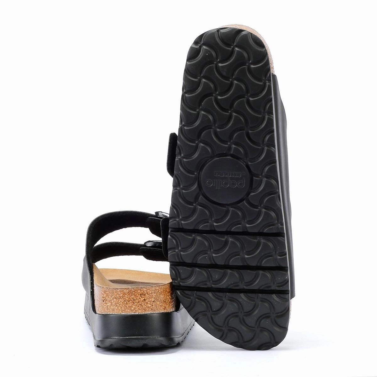 Versatile Comfort Birkenstock Arizona Flex Platform Women's Black Narrow Sandals