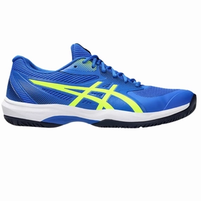 Asics Game FF Pickleball Shoes - Illusion Blue / Safety Yellow
