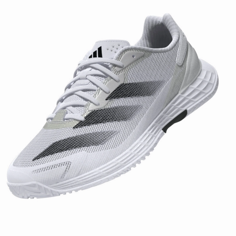 Versatile Running Adidas Performance Defiant Speed 2 Mens Tennis Shoes - Footwear White/Core Black/Grey One