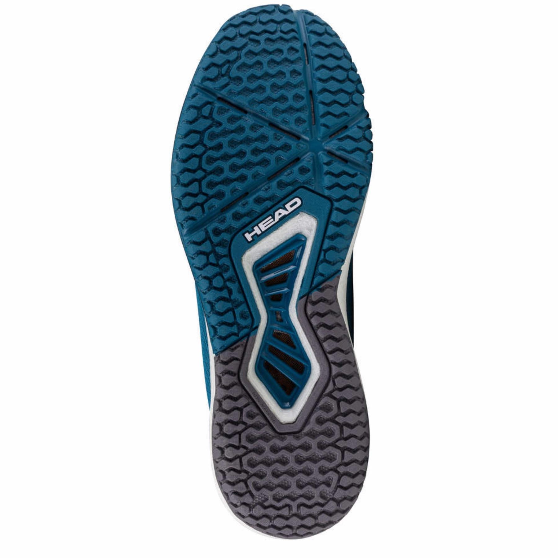 Versatile Running Head Motion Pro Pickleball Men Shoes - Teal Blue/White