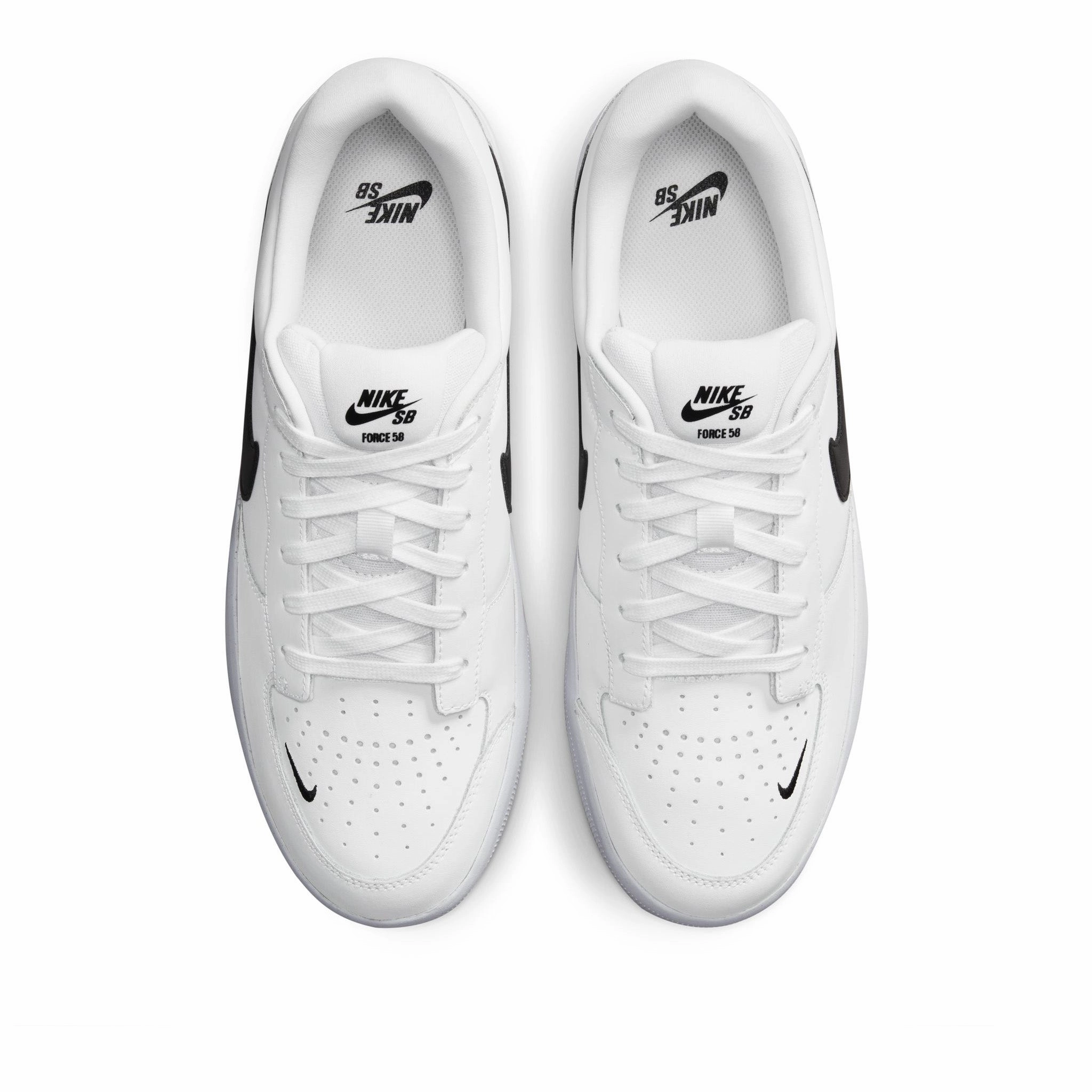 Versatile usability Nike SB Force 58 Premium White / Black Sale