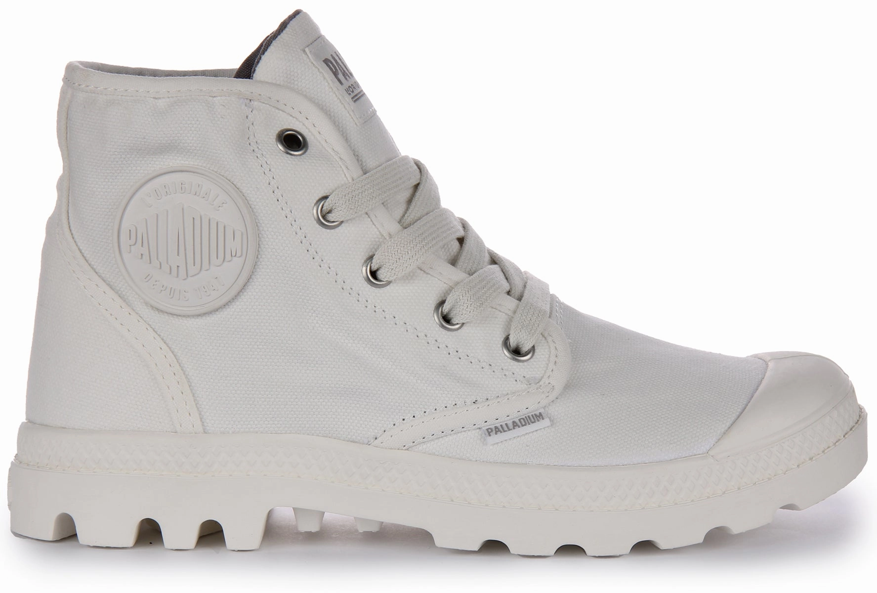 Vibram Sole Palladium Pampa Hi In White For Women
