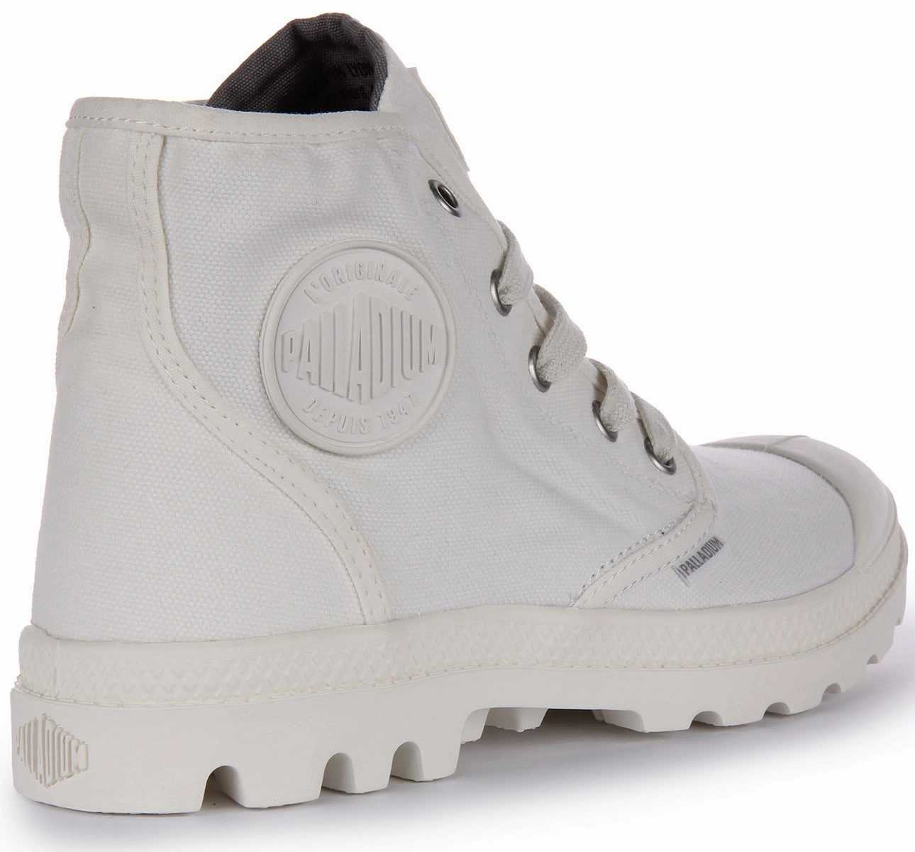Vibram Sole Palladium Pampa Hi In White For Women