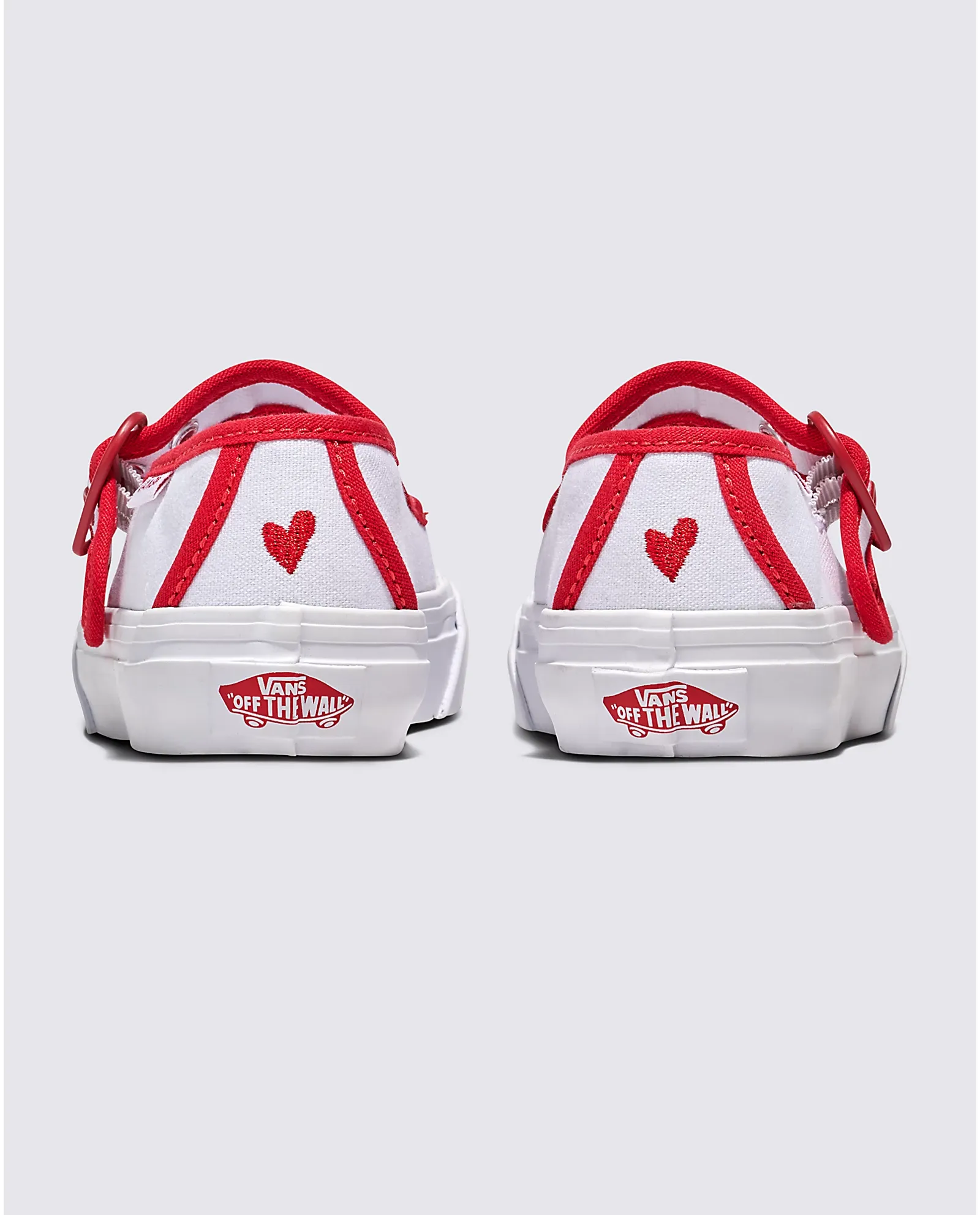 Vibrant lining VANS Mary Jane Kids Love Vans True White Red VN000CYKYF9 (LF)