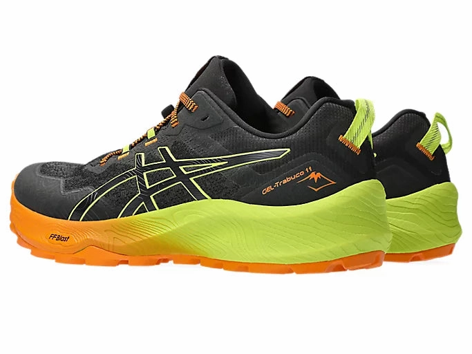 Vibrant fit Asics Gel Trabuco 11 (Black/Neon Lime) Mens