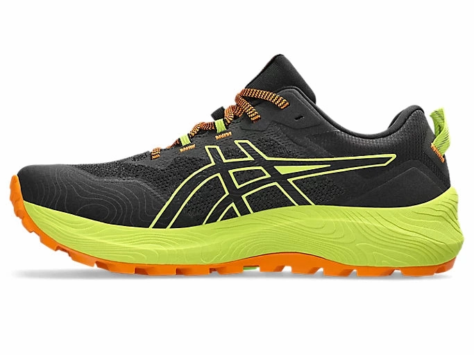 Vibrant fit Asics Gel Trabuco 11 (Black/Neon Lime) Mens