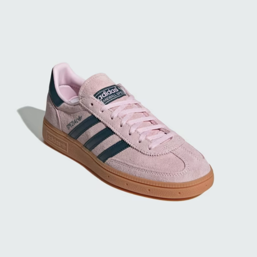 Vibration - proof Insole adidas - Handball Spezial- Clear Pink/Arctic Night - Women's [IF6561]