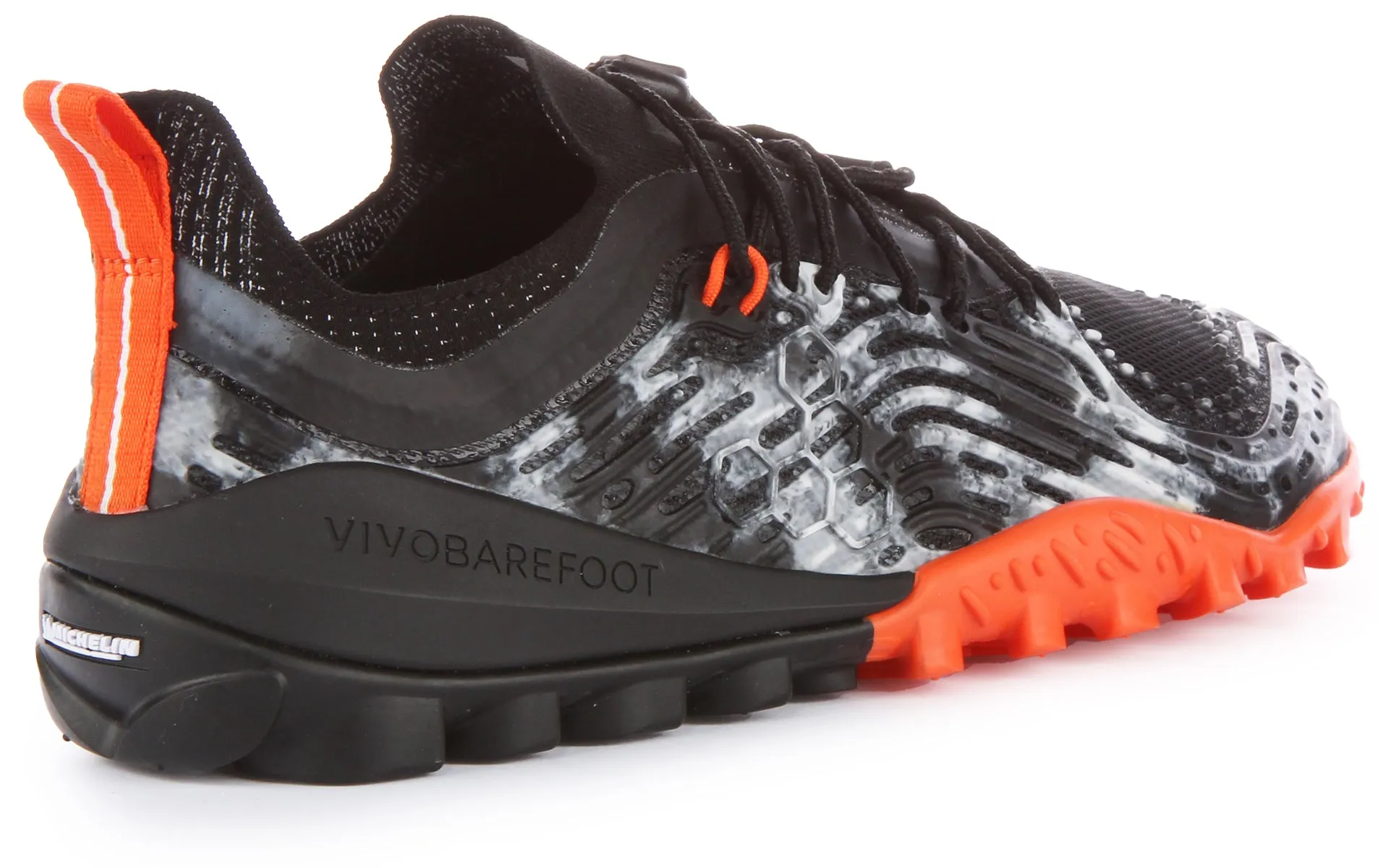 Vivobarefoot Hydra Esc In Black Grey For Men Smooth glide