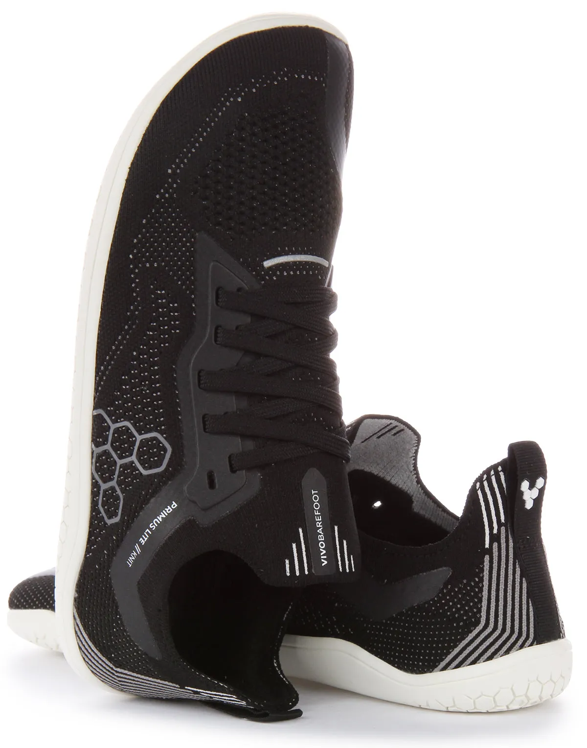 Vivobarefoot Primus Lite Knit In Black For Men Endurance Ready