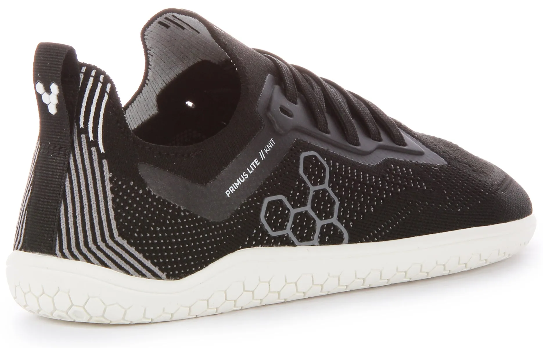 Vivobarefoot Primus Lite Knit In Black For Men Endurance Ready